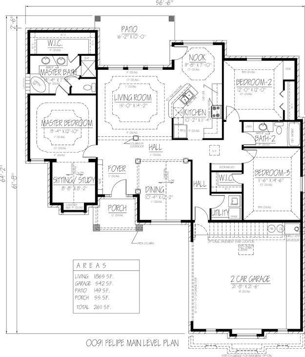 Felipe Floor Plan