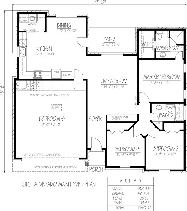 Alverado Floor Plan
