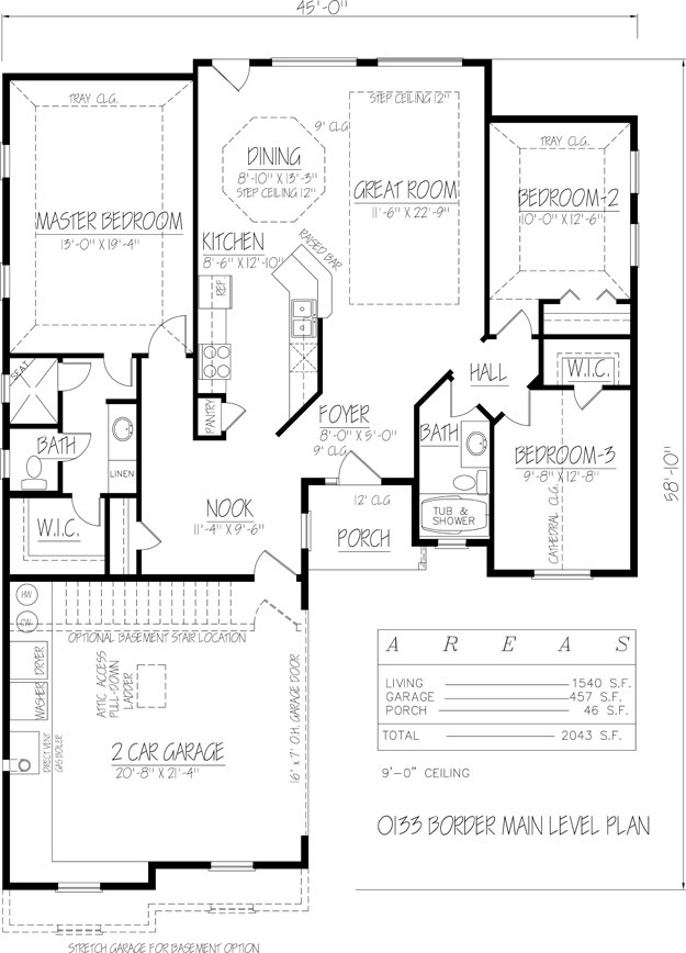 Border Floor Plan